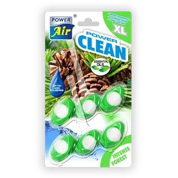 WC čistič POWER CLEAN WC blok 2x51g - Intense forest