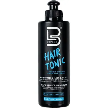 Vlasová regenerace L3VEL3 Hair Tonic With Mentol - vlasové tonikum s mentolem - působí proti lupům, 250 ml