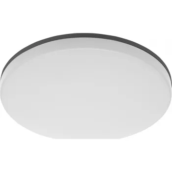 BESA Stropní Svítidlo, LED, 24W, 2400lm, 4000K, AC180-250V, IP54, IK10, PC+PC, Kulatý, Stmívatelné