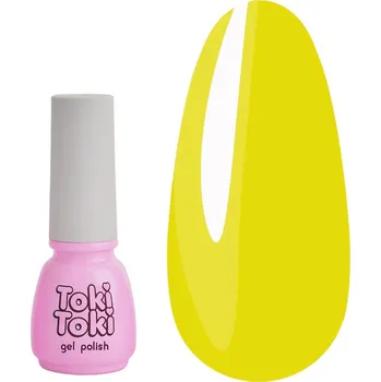 Lak na nehty Hybridní lak na nehty Toki-Toki 74 bledě žlutý 5 ml