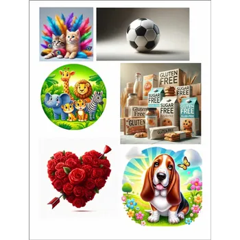 Jedlá dekorace na dort Tisk na fondánový list Varianta: S grafickou úpravou (pošlu více obrázků)