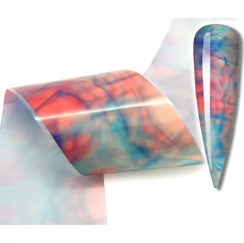 Fólie na nehty 10cm x 4cm - Akvarel