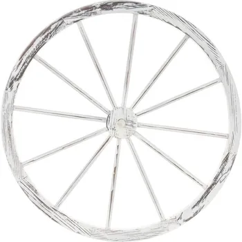 Zahradní dekorace GARTHEN Dekorativní dřevěné kolo, 90 cm