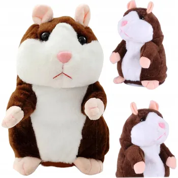 plyšák MLUVÍCÍ INTERAKTIVNÍ KŘEČEK GADUŠKA, KTERÝ NAPODOBUJE HLASY, PLYŠOVÁ HRAČKA, OPAKUJE, vícebarevná