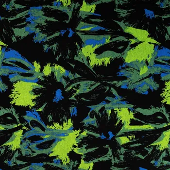 Strima Punta Soft Print - Flowers, Royal