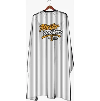 Nishman Barber Cape 01 (7052)- bílá barber pláštěnka na háček