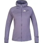 Hannah ELI HOODY gray ridge mel 36; Fialová mikina + DÁREK DLE VÝBĚRU!