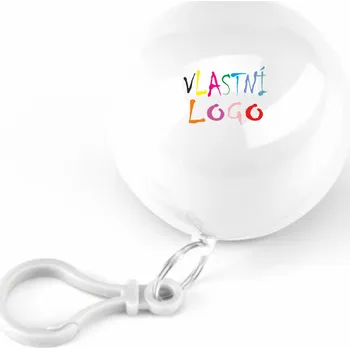 Pláštěnka ON-DESIGN Nepromokavé pončo ISABEL s vlastním potiskem Barva: bílá