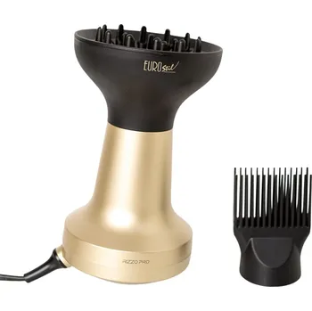 Fén Eurostil 09299 Rizzo Pro - fén na foukání kadeří s difuzérem a hřebenovou hubicí