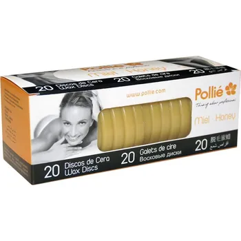 Přípravek na depilaci a epilaci Polié Wax Discs Honey 04071 - medové depilační voskové disky, 20 ks