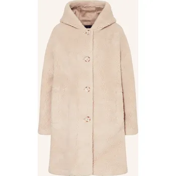 Dámský kabát Darling Harbour Dámský Plyšový Kabát, béžová, 38