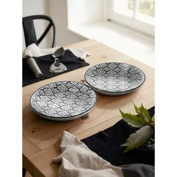 Talíř Sinsay - Sada 2&nbsp;talířů - světle modrá - 727FQ-50X - 727FQ-50X-ONE