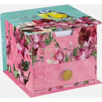 Samolepící bloček DOLAK Zásobník s papíry a šuplíčkem Symphony