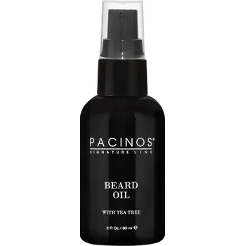 Péče o vousy Pacinos Beard Oil Tea Tree - olej na bradu s čajovníkovým extraktem, 60 ml