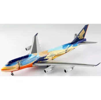 Plastikový model SQ Wings - Boeing B747-400, Singapore Airlines "Tropical", 9V-SPL, Singapur, 1/200