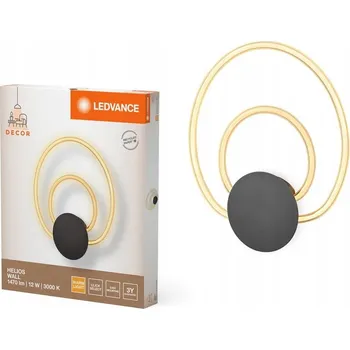 Nástěnné svítidlo LEDVANCE Decor Helios Nástěnné svítidlo z prohnutého polykarbonátu s LED