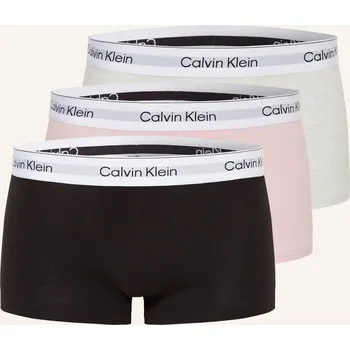 Boxerky Calvin Klein Pánské Boxerky Icon Cotton Stretch Low Rise, 3...