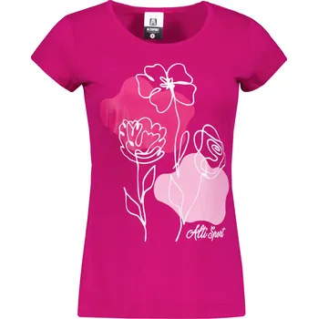 Dámská móda Dámské tričko ALTISPORT ALW189122 FUCHSIA RED XXL