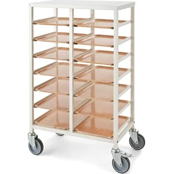 Vozík na tácy, na 14 táců