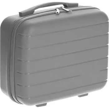 Cestovní kufr, šedý - Kosmetický kufřík XS – 16 l