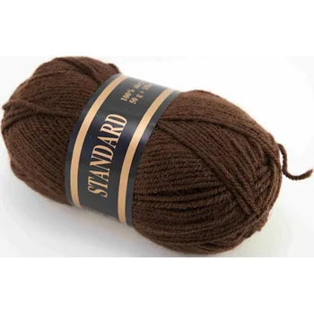 Příze CZECH Standard - hnědá 890