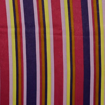 Strima Poly Satin Print - Stripe, Purple