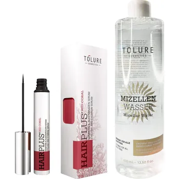 Micelární voda Tolure Hairplus Red Coral 3ml + Tolure Micellar Water 400 ml