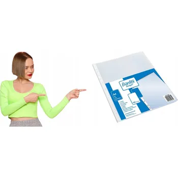 Perforované obaly A4 na dokumenty Bantex 100 ks