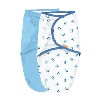 Dětsný nábytek Zavinovačka SwaddleMe S korunka/modrá 2ks