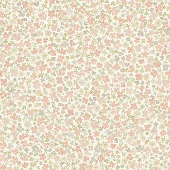 Tapeta Vliesová tapeta na zeď, růžová, květiny, LD3018, Little Dreamers, Grandeco
