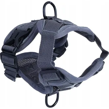 Postroj pro psa Postroj pro psa Guard pejsci BEZTLAKOVÝ Grafitový Velikost: L