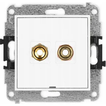 Elektrická zásuvka Zásuvka nástěnná Karlik bílá