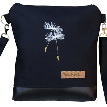 Městský batoh Petaholka - Menší kabelka s chmýřím