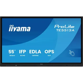 Monitor 55" iiyama TE5513A-B1AG:IPS,4K,40P,EDLA