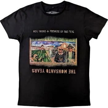 Pánské tričko Neil Young Monsanto Years Black S Tričko