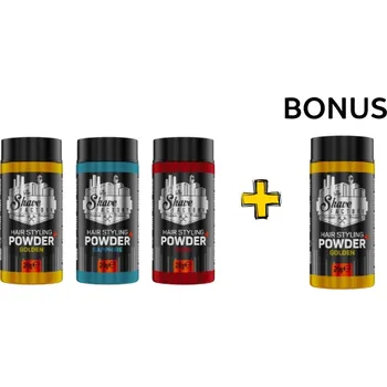 Stylingový přípravek AKCE 3+1: The Shave Factory Hair Styling Powder - stylingový objemový pudr, 20g