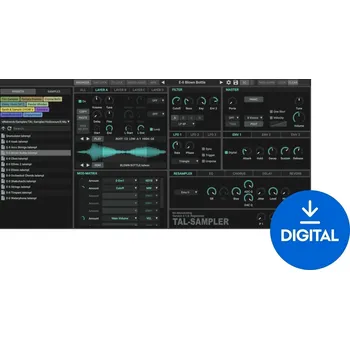 Hudební software TAL SOFTWARE Sampler (Digitální produkt)