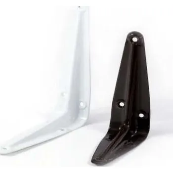 police Držáky na police 100 x 125 mm , hnědá