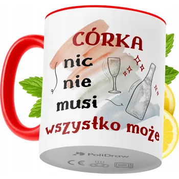 Hrnek Polidraw Hrnek Polidraw pro dceru keramika 330 ml