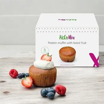 Keto dieta Proteinový muffin s lesním ovocem (6 porcí)