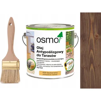 Olej na dřevo Osmo 430 Olej na terasy protiskluzový bezbarvý 0,75L