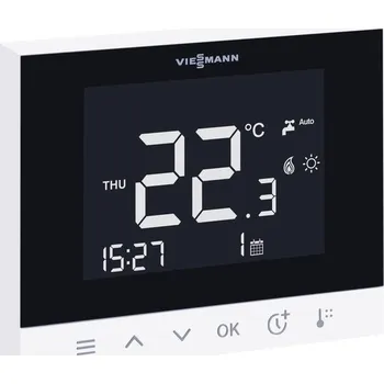 Termostat Bezdrátový regulátor pro kotle Viessmann, černý, On/Off