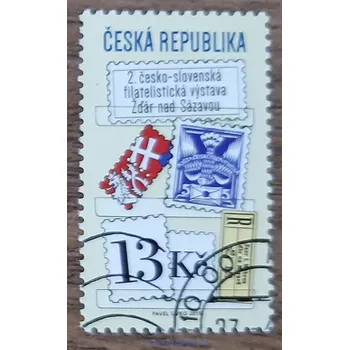 Sběratelství ČR 882 raz., česko-slovenská filatelistická výstava Žďár nad Sázavou, r. 2016