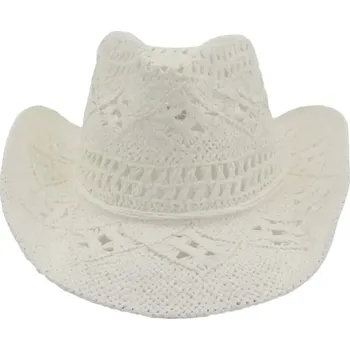 Klobouk Amparo Miranda® Klobouk Cowgirl AM83, Barva klobouku bílá