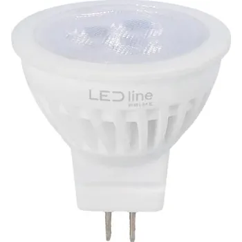 Žárovka LED žárovka LED line PRIME MR11 3W 6500K 330lm 10-14V AC/DC 38°