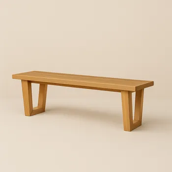 Stará Krása – Ruční výroba Interiérová lavice z dubu 140 x 45 x 45 cm