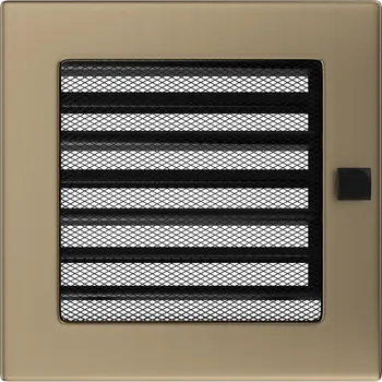 Větrací mřížka Mřížka ventilační pozinkovaná Kratki hnědá