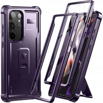 Pouzdro na mobilní telefon Zadní Kryt Dexnor pro Samsung Galaxy S23 Ultra fialový