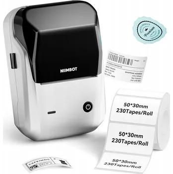 Tiskárna štítků Termální tiskárna samolepicích etiket B1 NiiMbot Bluetooth DÁREK