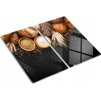 Obraz Skleněná deska na sporák Pečivo obilí 2x30x52